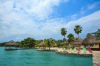 Bacalar Lagoon Resort Santa Cruz Chico エクステリア 写真
