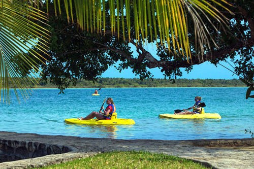Bacalar Lagoon Resort Santa Cruz Chico エクステリア 写真